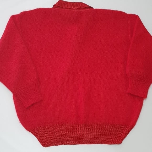 Nina Ricci Week End Ribbed Knitted Rose Sweater - Picture 3 of 11